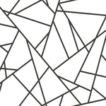 Black Fracture Peel & Stick Wallpaper - EonShoppee