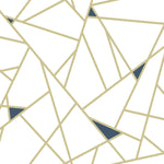 Gold Fracture Peel & Stick Wallpaper - EonShoppee
