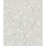 Grey Cherry Blossom Peel & Stick Wallpaper - EonShoppee