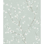 Blue Cherry Blossom Peel & Stick Wallpaper - EonShoppee