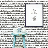 Doodle Scallop Peel & Stick Wallpaper - EonShoppee