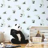 Panda Peel & Stick Wallpaper - EonShoppee