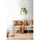 Grey Off The Grid Peel & Stick Wallpaper - EonShoppee