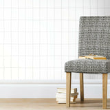 Grey Off The Grid Peel & Stick Wallpaper - EonShoppee