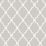 Beige Modern Trellis Peel & Stick Wallpaper - EonShoppee
