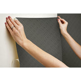 Black Greek Key Peel & Stick Wallpaper - EonShoppee