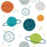 Colorful Planets Peel & Stick Wallpaper - EonShoppee