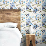 Iris Peel & Stick Wallpaper - EonShoppee