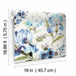 Iris Peel & Stick Wallpaper - EonShoppee