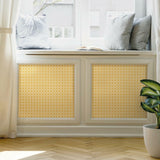 Yellow Caning Peel & Stick Wallpaper - EonShoppee