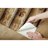 Cabin Logs Peel & Stick Wallpaper - EonShoppee