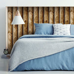 Cabin Logs Peel & Stick Wallpaper - EonShoppee