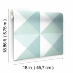 Origami Peel & Stick Wallpaper - EonShoppee