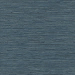 Faux Grasscloth Blue Peel & Stick Wallpaper - EonShoppee