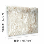 Marble Seas Peel & Stick Wallpaper - EonShoppee