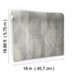 Debonair Geometric Peel & Stick Wallpaper - EonShoppee