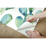 Prickly Pear Cactus Peel & Stick Wallpaper - EonShoppee