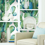 Prickly Pear Cactus Peel & Stick Wallpaper - EonShoppee