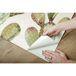 Prickly Pear Cactus Peel & Stick Wallpaper - EonShoppee