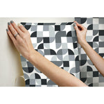 Mid-Century Geometric Peel & Stick Wallpaper - EonShoppee
