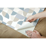 Mid-Century Geometric Peel & Stick Wallpaper - EonShoppee