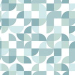 Mid-Century Geometric Peel & Stick Wallpaper - EonShoppee