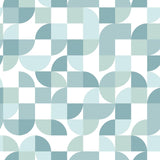 Mid-Century Geometric Peel & Stick Wallpaper - EonShoppee