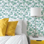 Mid-Century Geometric Peel & Stick Wallpaper - EonShoppee