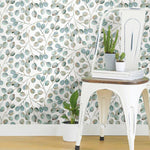 Cat Coquillette Eucalyptus Peel & Stick Wallpaper - EonShoppee