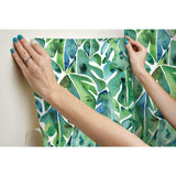 Cat Coquillette Philodendron Peel & Stick Wallpaper - EonShoppee