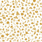 Disney Princess Icons (With Glitter) Peel & Stick Wallpaper - EonShoppee