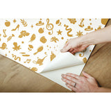 Disney Princess Icons (With Glitter) Peel & Stick Wallpaper - EonShoppee