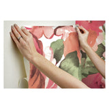 Watercolor Floral Peel & Stick Wallpaper Mural - EonShoppee