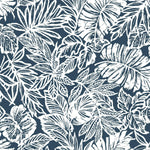 Batik Tropical Leaf Peel & Stick Wallpaper - EonShoppee