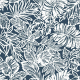 Batik Tropical Leaf Peel & Stick Wallpaper - EonShoppee