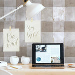 Buffalo Plaid Peel & Stick Wallpaper