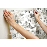Watercolor Floral Bouquet Peel & Stick Wallpaper - EonShoppee