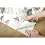 Watercolor Floral Bouquet Peel & Stick Wallpaper - EonShoppee