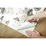 Watercolor Floral Bouquet Peel & Stick Wallpaper - EonShoppee