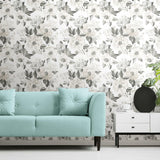 Watercolor Floral Bouquet Peel & Stick Wallpaper - EonShoppee