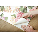 Watercolor Floral Bouquet Peel & Stick Wallpaper - EonShoppee