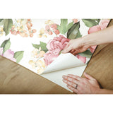 Watercolor Floral Bouquet Peel & Stick Wallpaper - EonShoppee