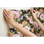 Watercolor Floral Bouquet Peel & Stick Wallpaper - EonShoppee