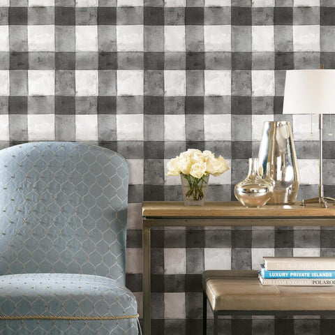 Buffalo Plaid Peel & Stick Wallpaper