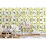 Cottage Garden Kaleidoscope Peel & Stick Wallpaper - EonShoppee