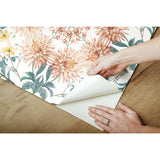 Cottage Garden Kaleidoscope Peel & Stick Wallpaper - EonShoppee