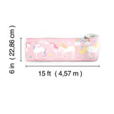 Magical Unicorn Peel And Stick Wall Border Wallpaper Decor - EonShoppee