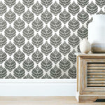 Hygge Fern Damask Peel & Stick Wallpaper - EonShoppee
