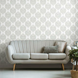 Hygge Fern Damask Peel & Stick Wallpaper - EonShoppee