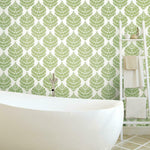 Hygge Fern Damask Peel & Stick Wallpaper - EonShoppee